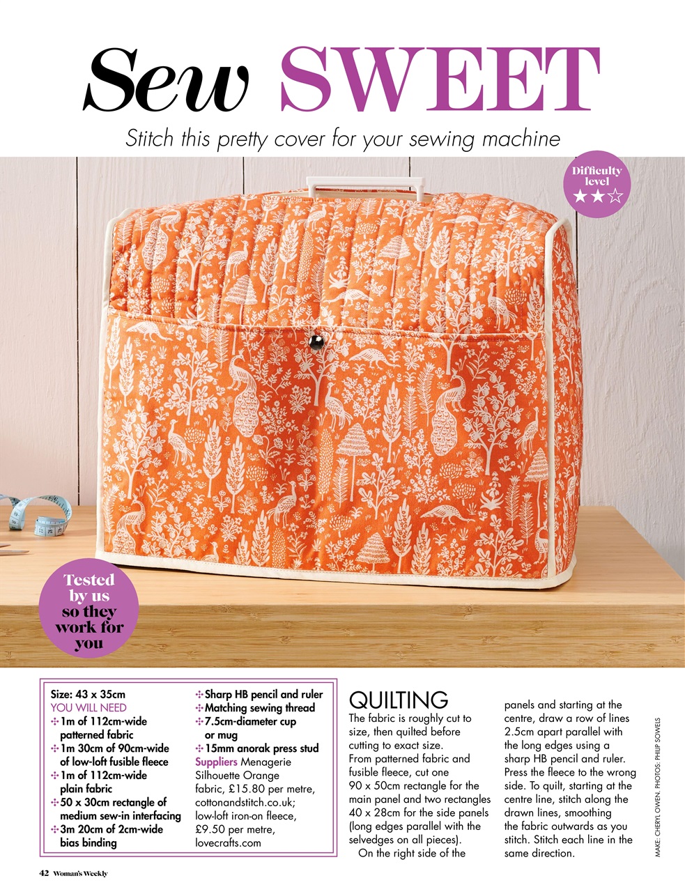Woman's Weekly Preview Pages