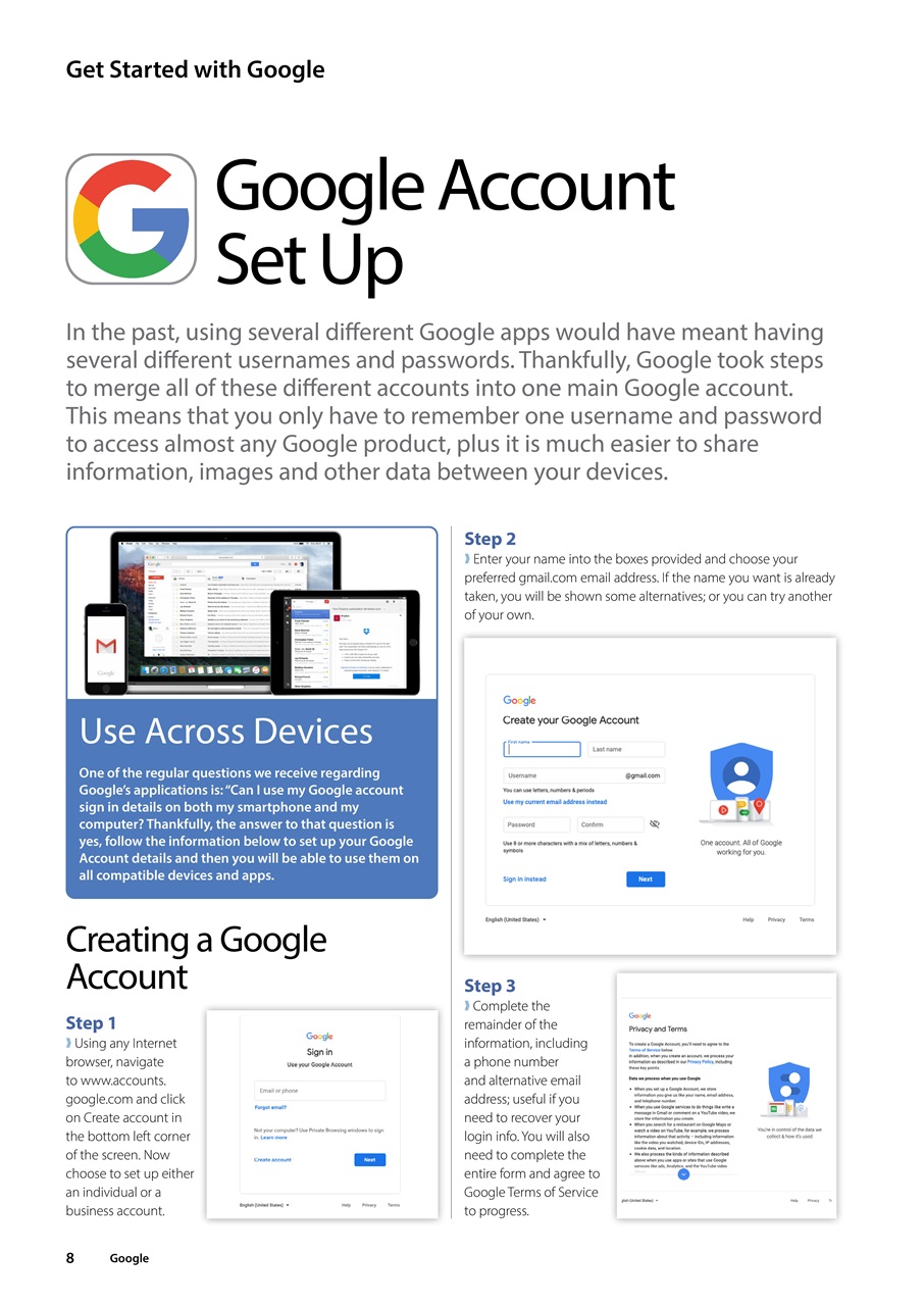 Google Apps The Complete Manual Preview Pages