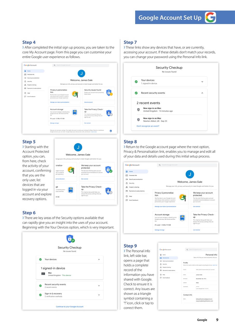 Google Apps The Complete Manual Preview Pages