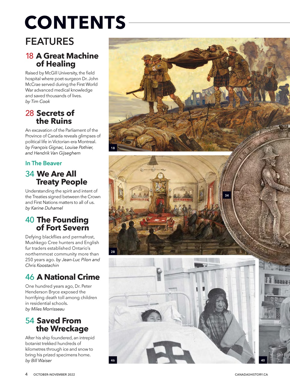 Canada's History Preview Pages