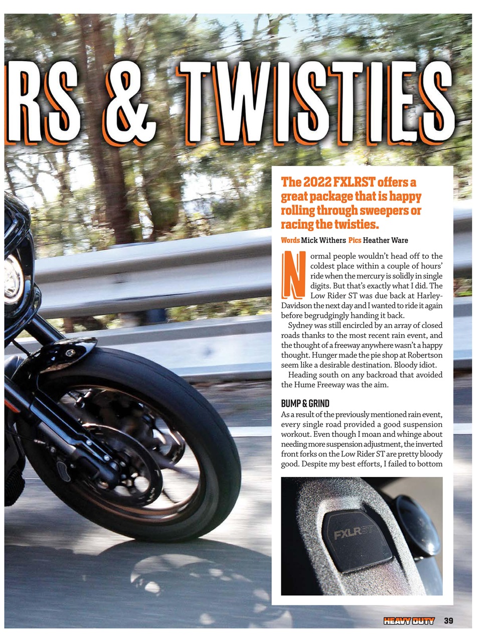 Heavy Duty Preview Pages