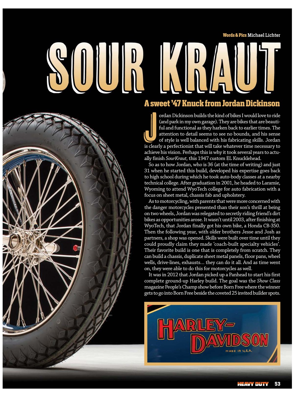 Heavy Duty Preview Pages