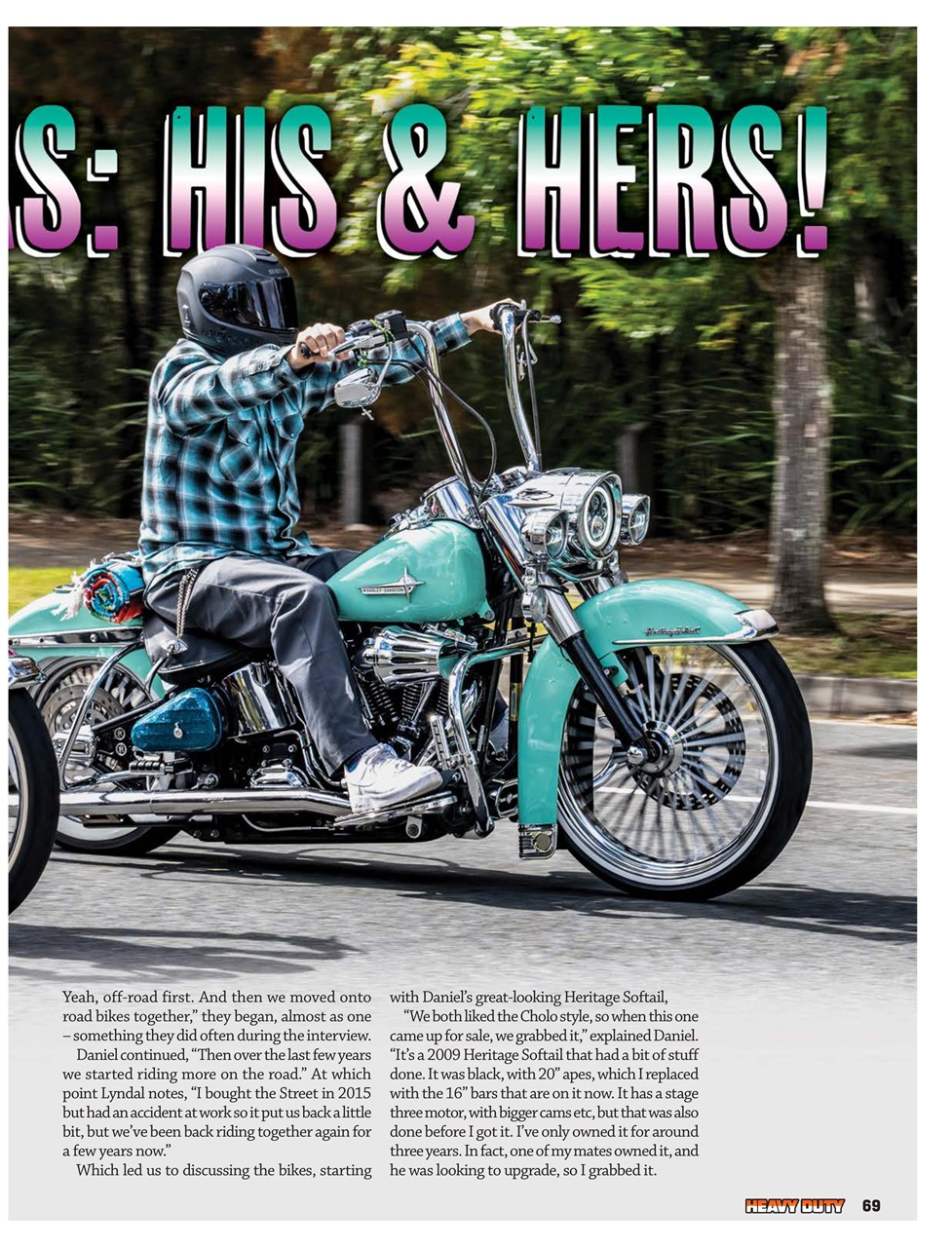 Heavy Duty Preview Pages