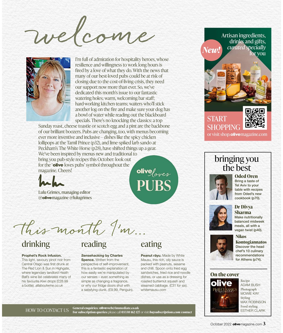 Olive Magazine Preview Pages