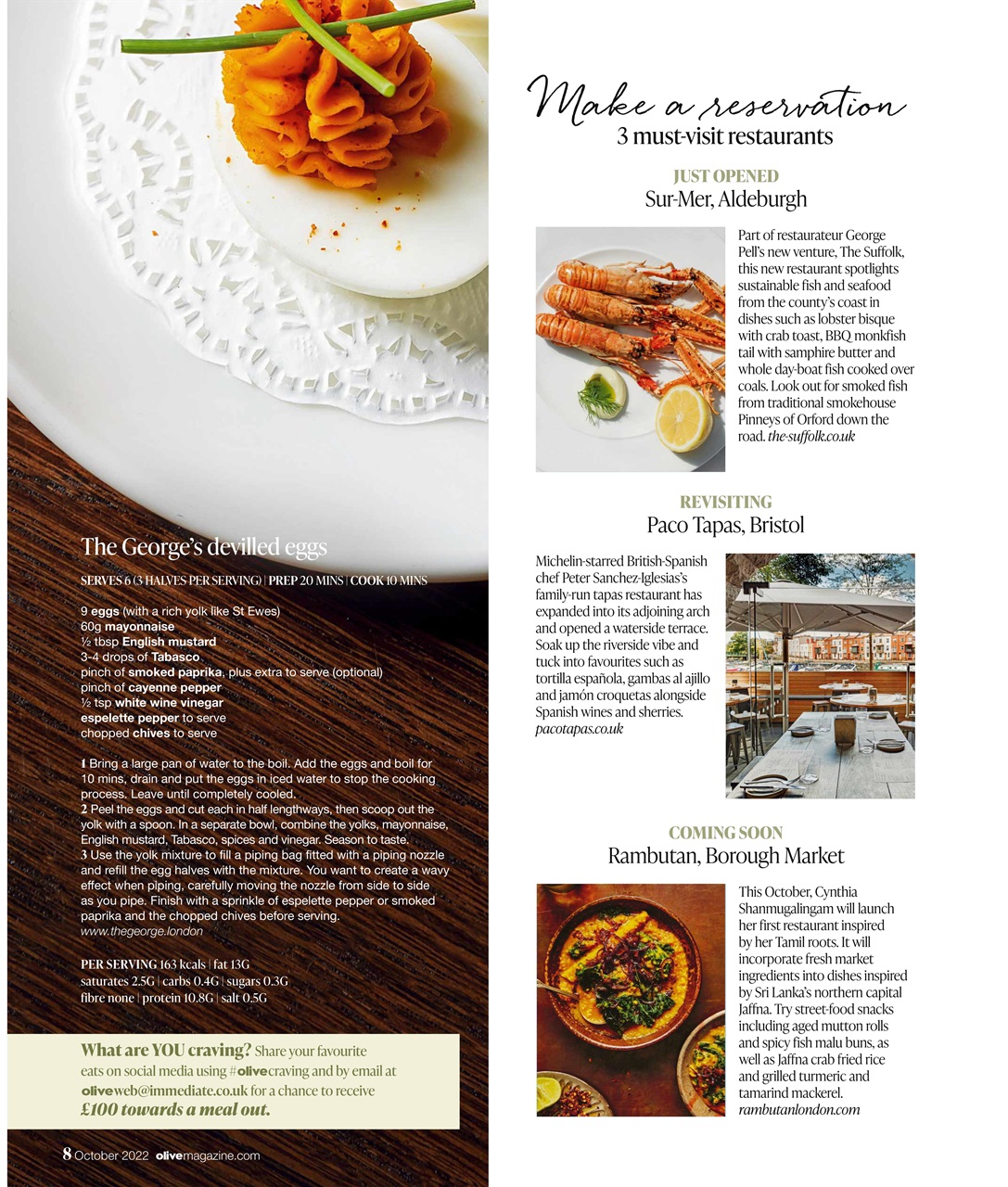 Olive Magazine Preview Pages