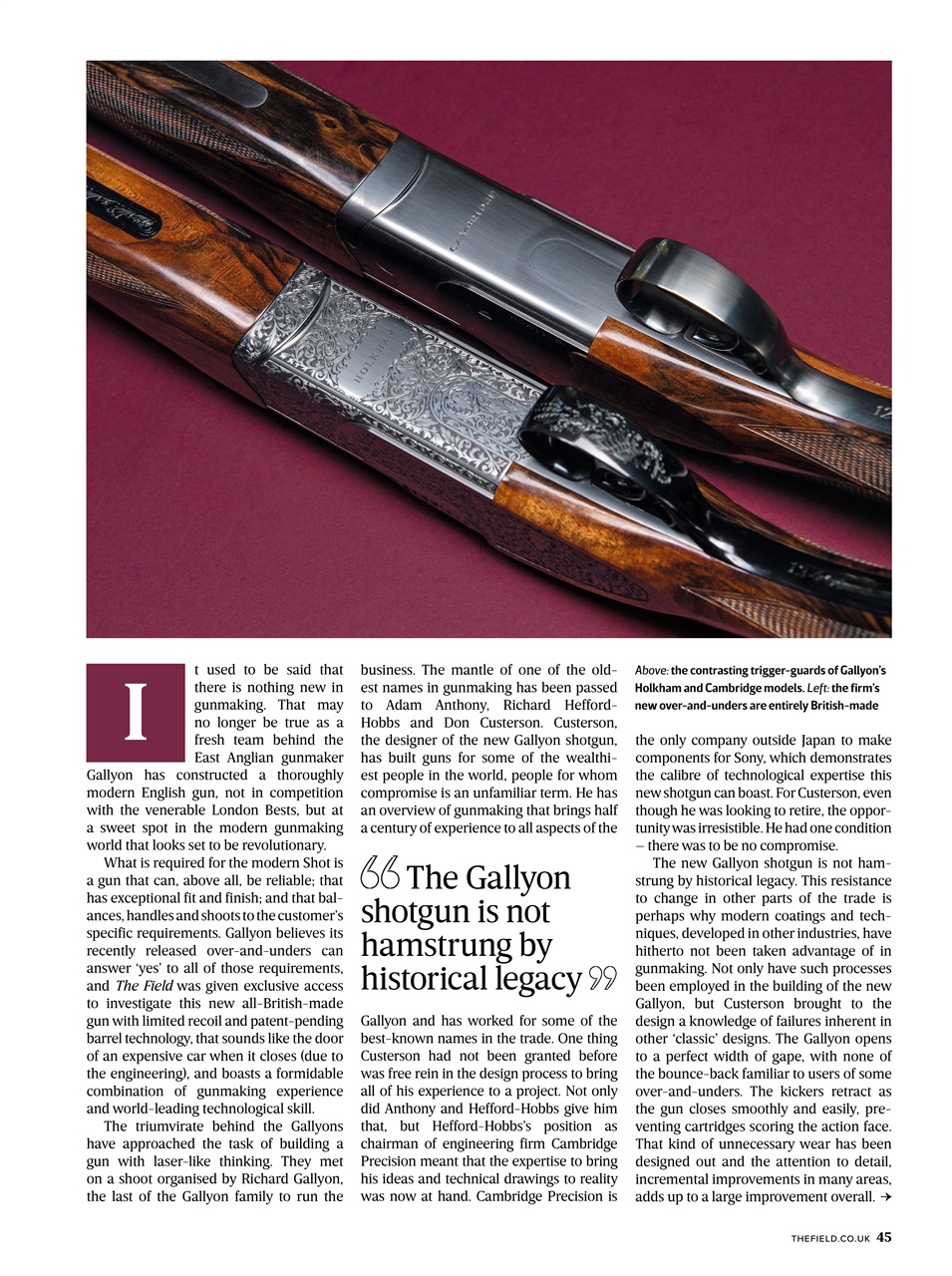 The Field Preview Pages