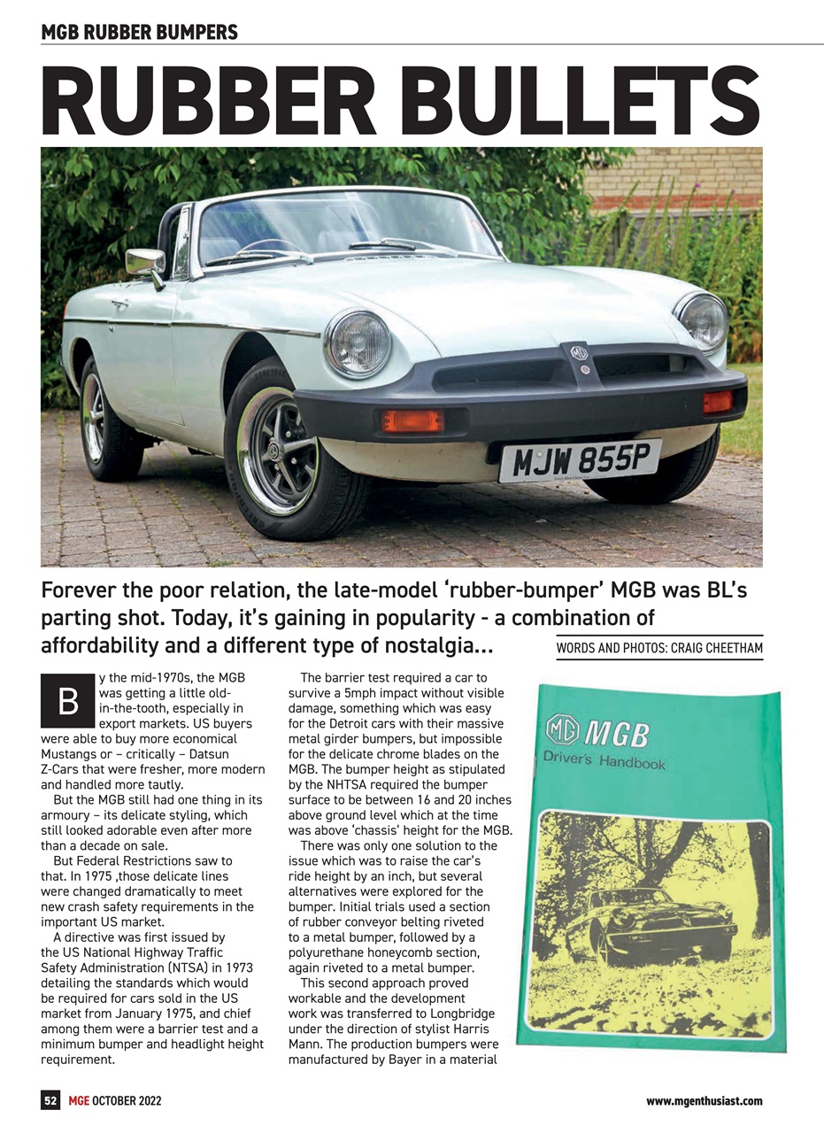 MG Enthusiast Preview Pages