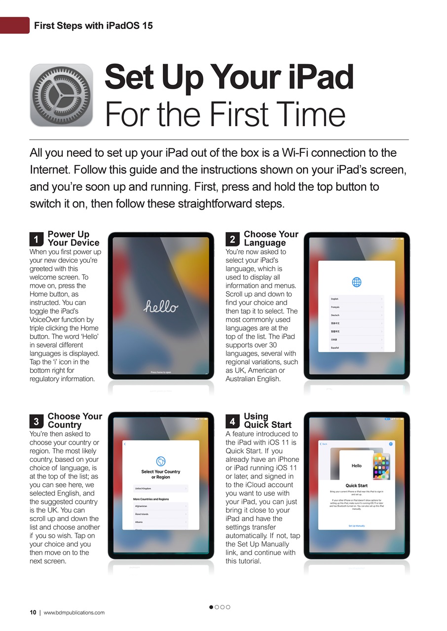 iPad The Complete Manual Preview Pages