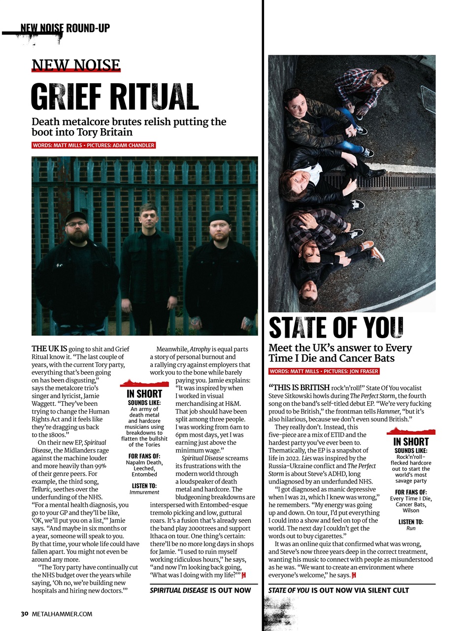 Metal Hammer Preview Pages
