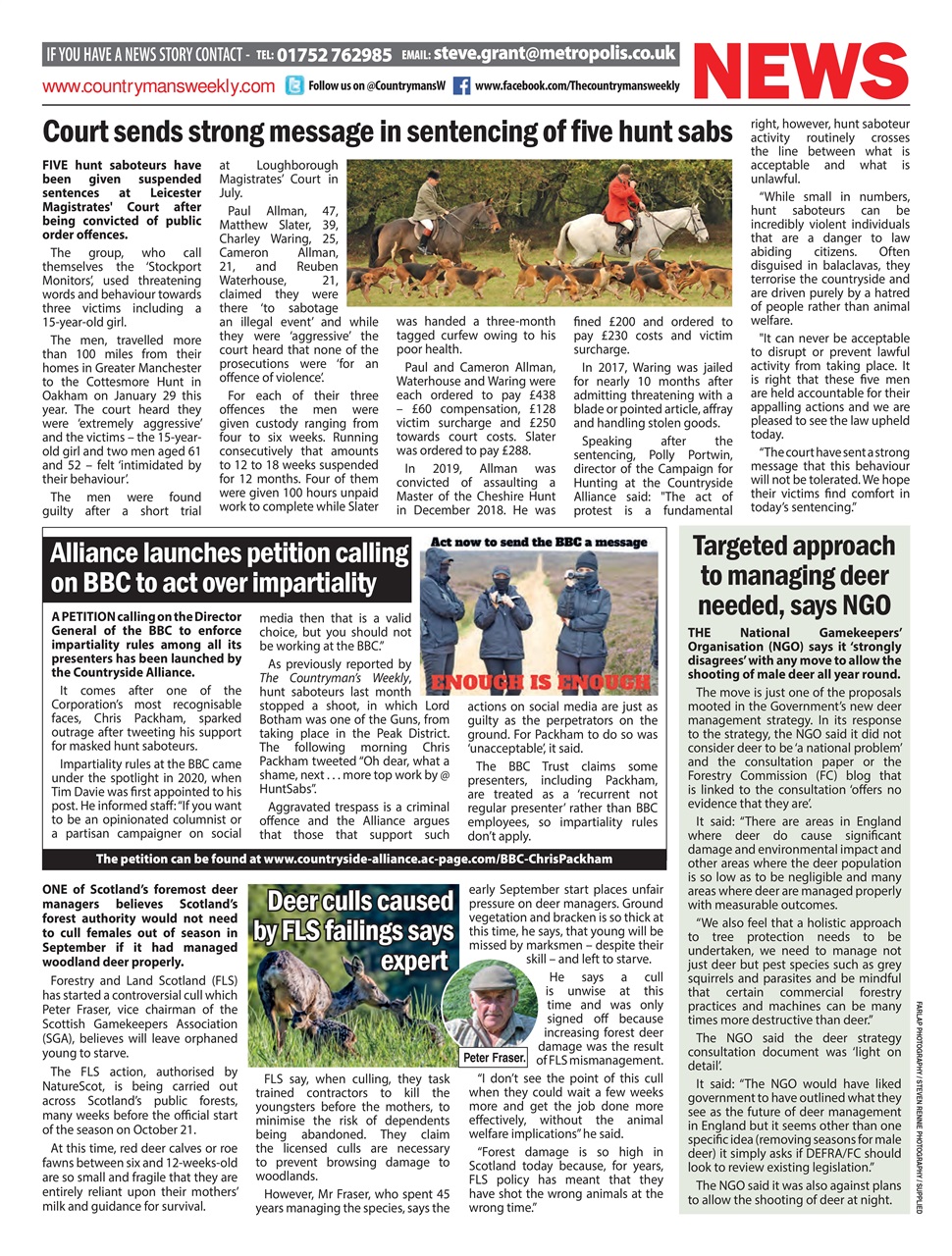 Countryman's Weekly Preview Pages