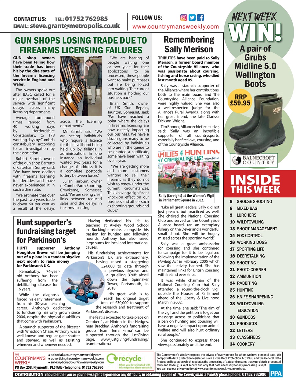 Countryman's Weekly Preview Pages