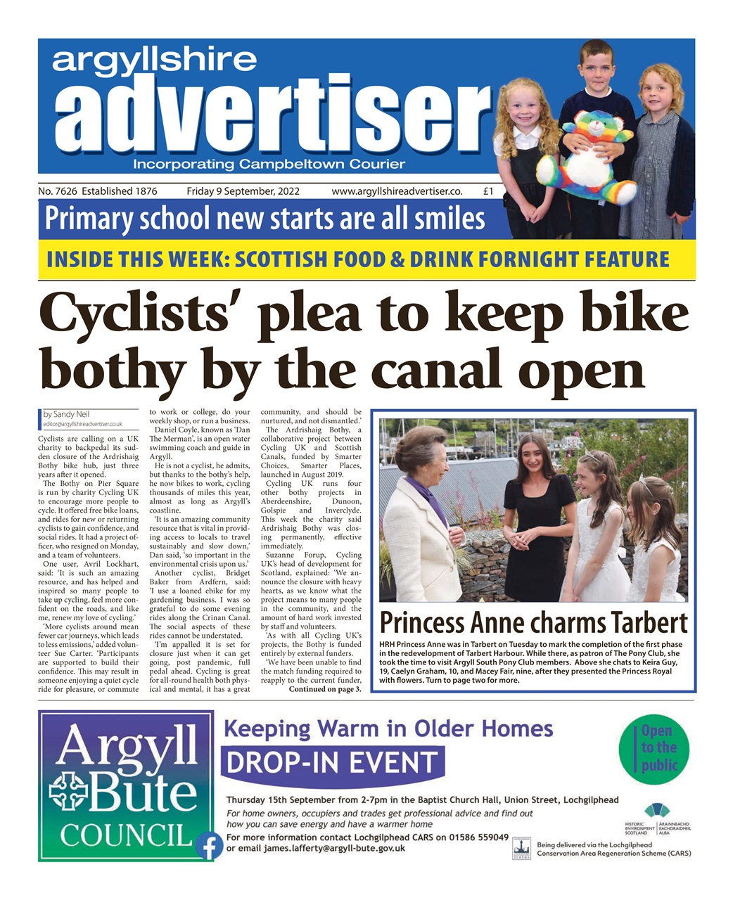 Argyllshire Advertiser Preview Pages