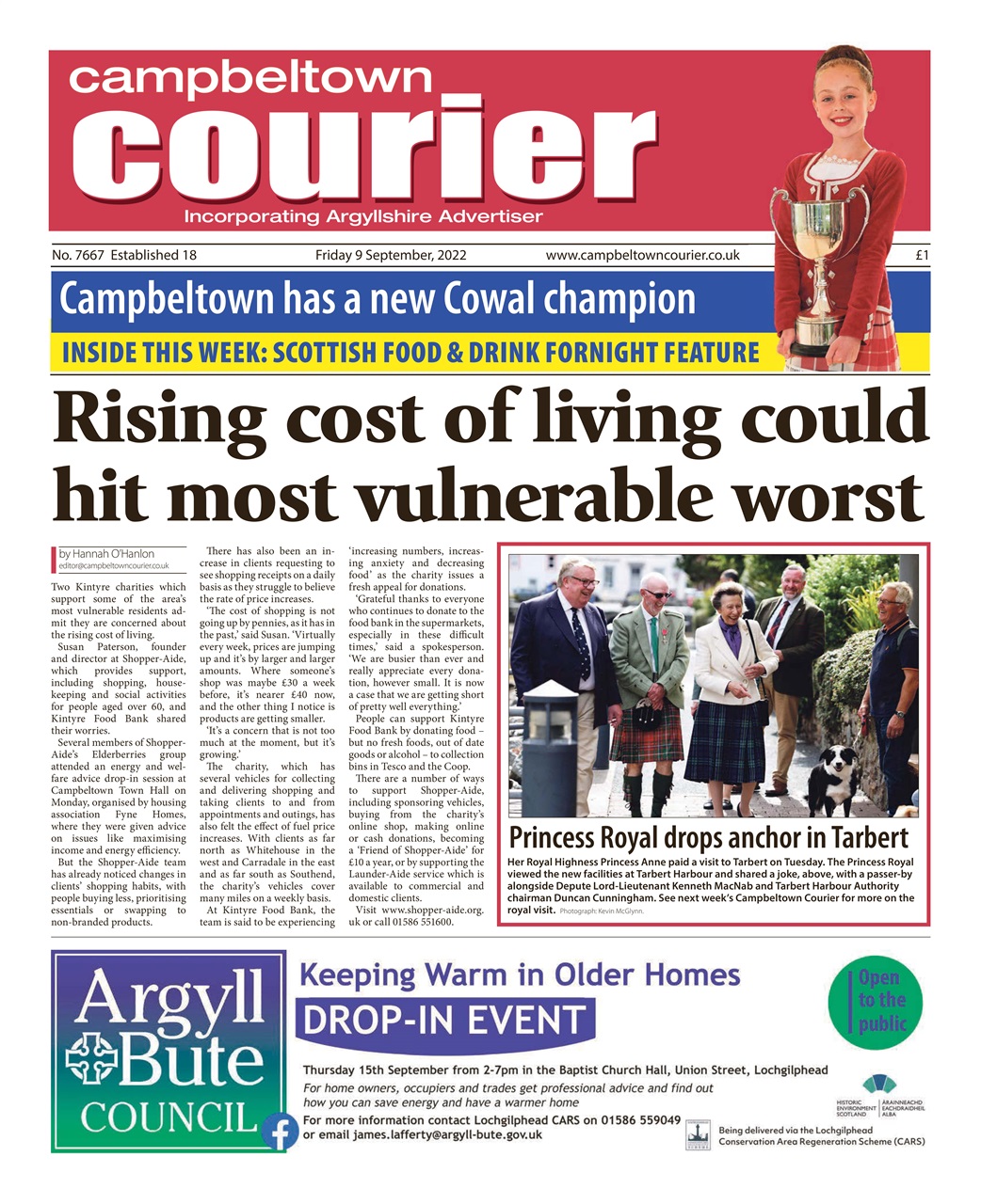 Campbeltown Courier Preview Pages