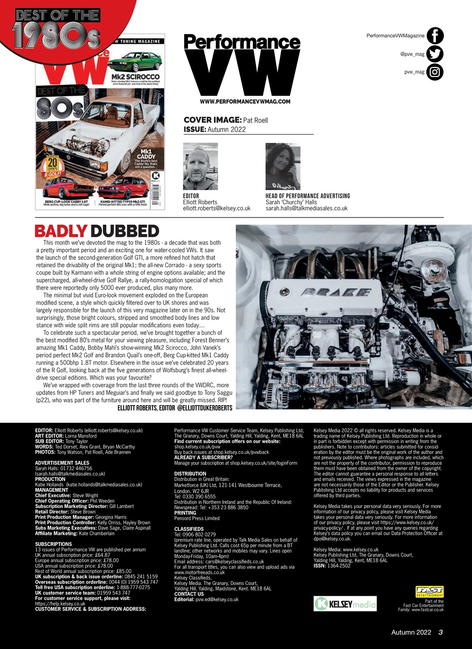 Performance VW Preview Pages