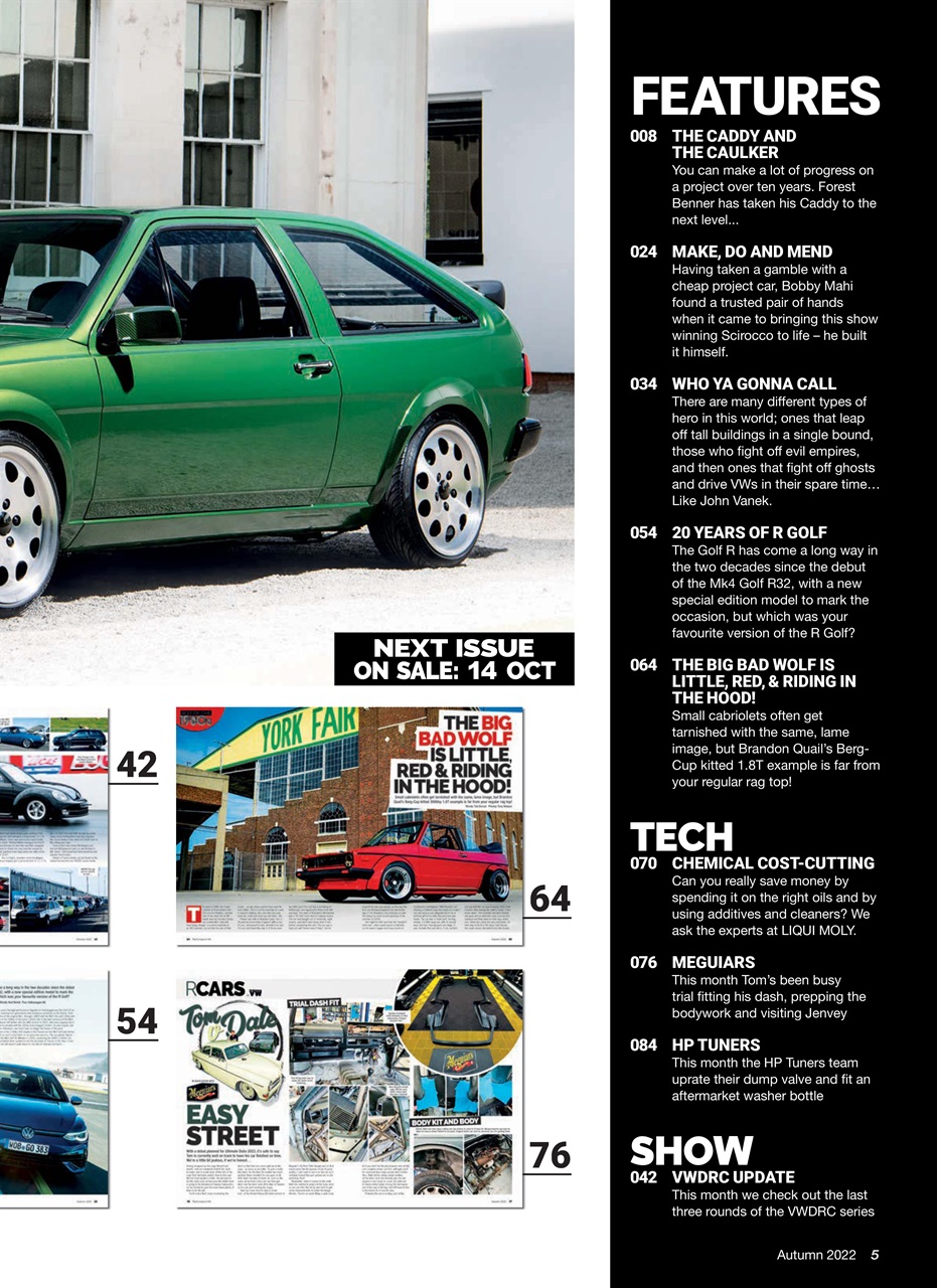 Performance VW Preview Pages