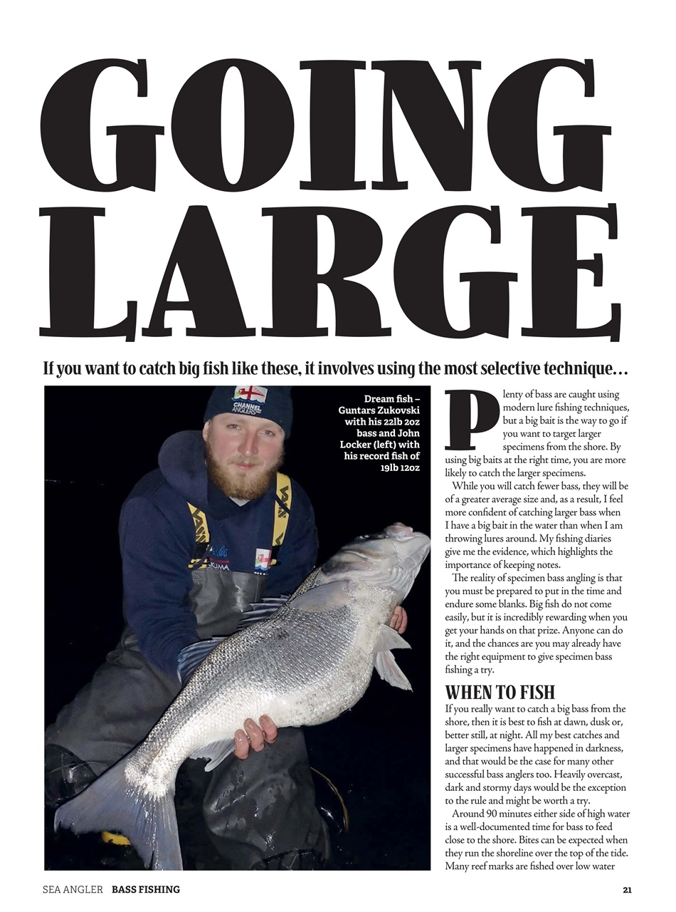 Sea Angler Guides Preview Pages