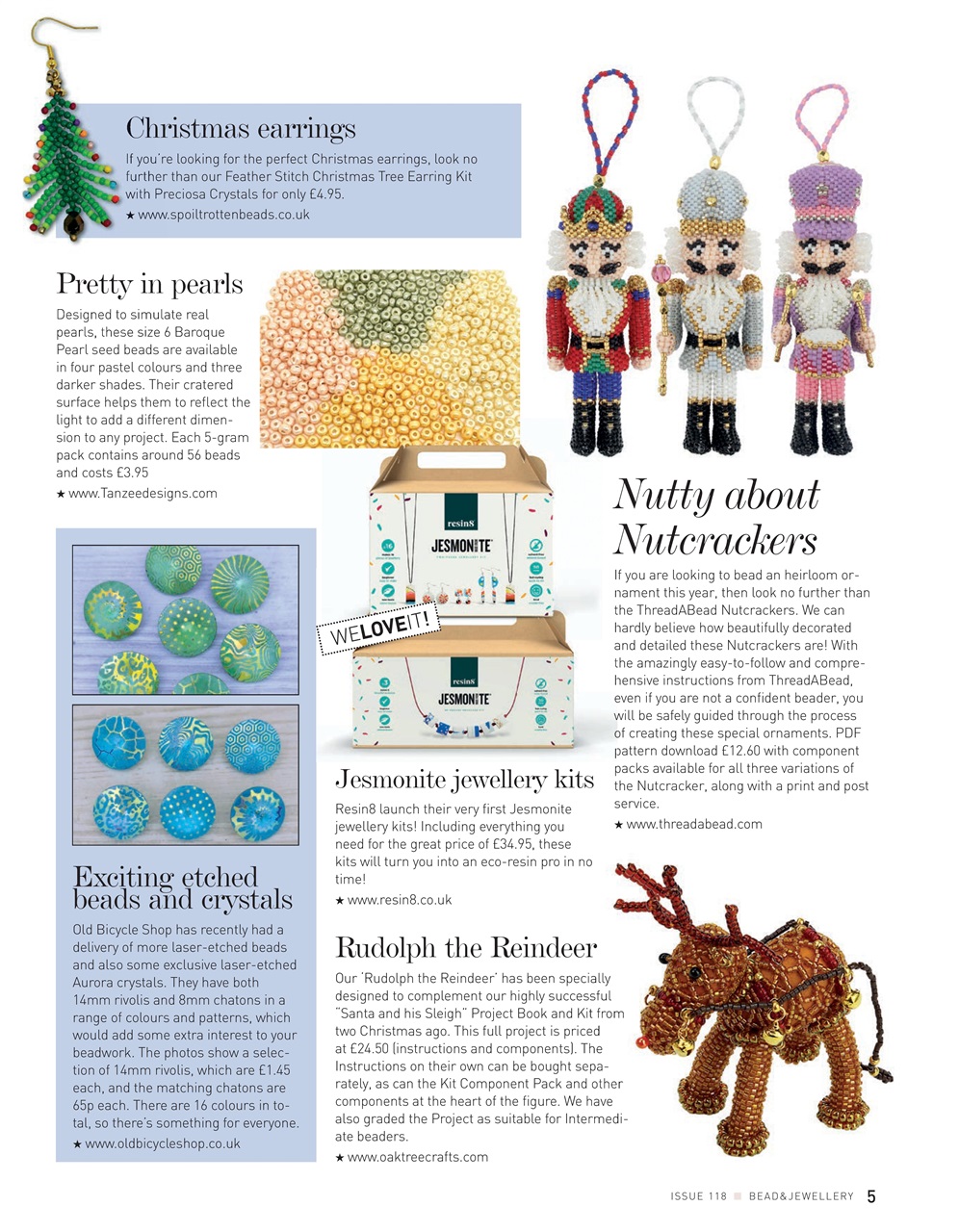 Bead & Jewellery Magazine Preview Pages