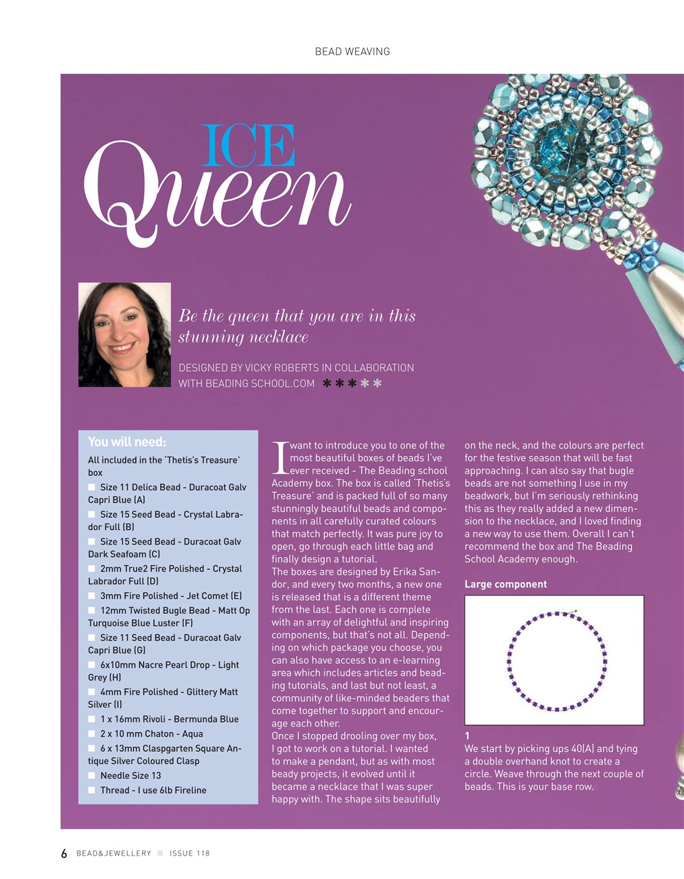 Bead & Jewellery Magazine Preview Pages