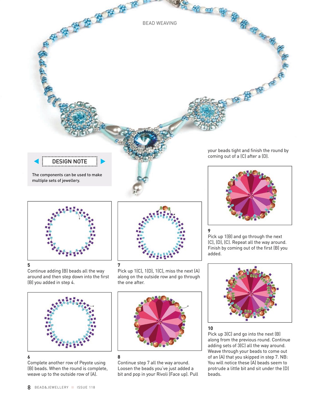 Bead & Jewellery Magazine Preview Pages