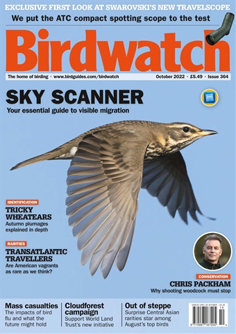 Birdwatch Magazine issue October 2022