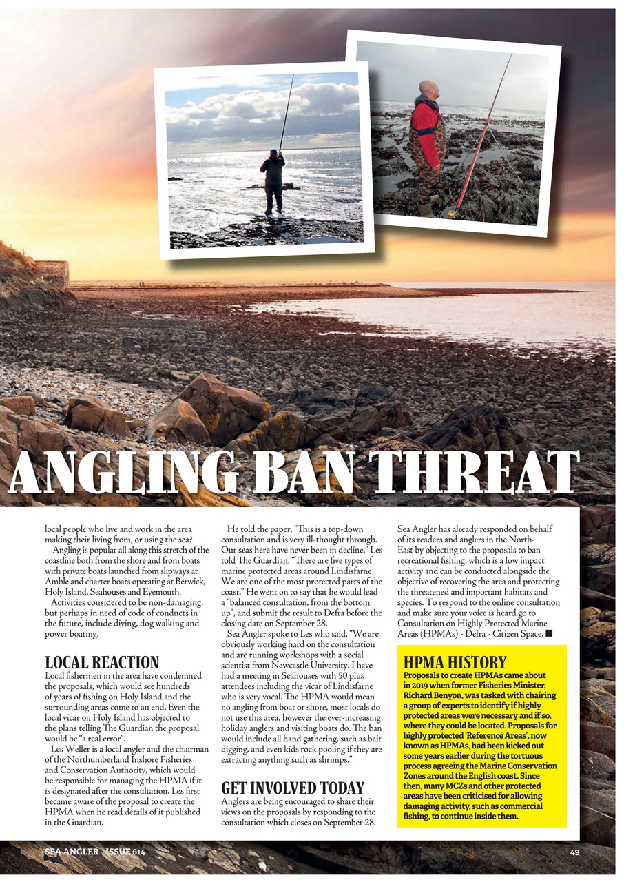 Sea Angler Preview Pages