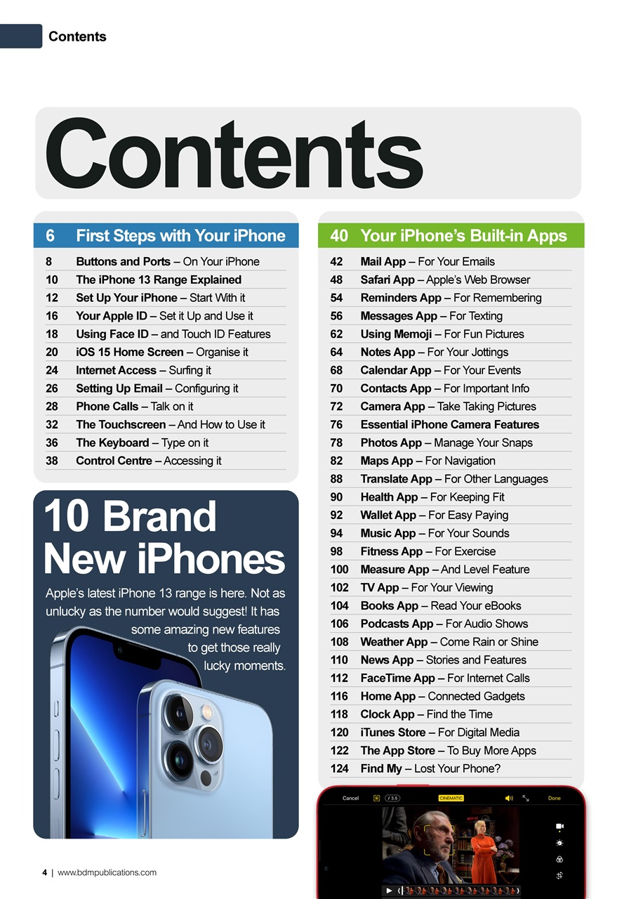 iPhone The Complete Manual Preview Pages