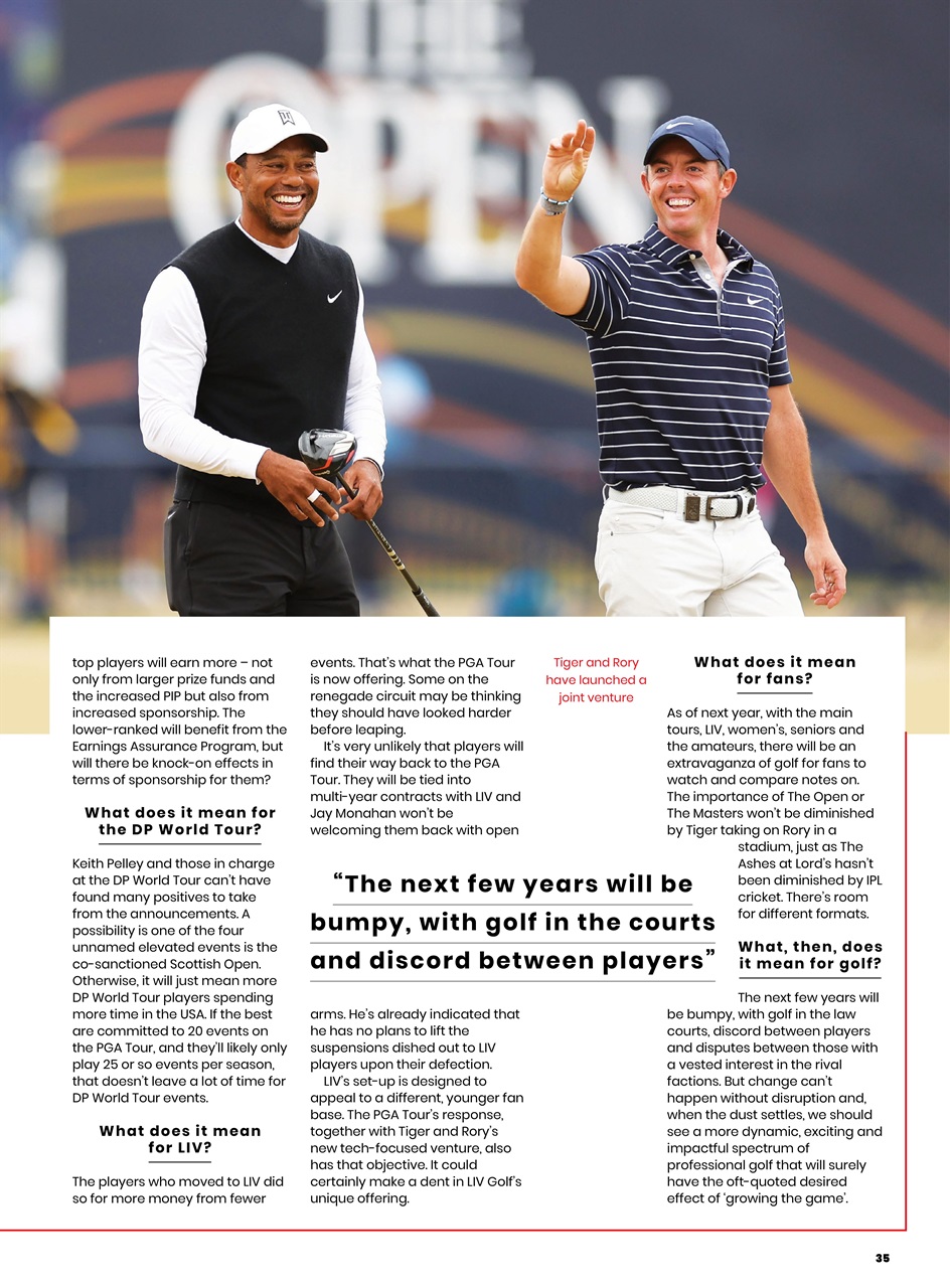 Golf Monthly Preview Pages