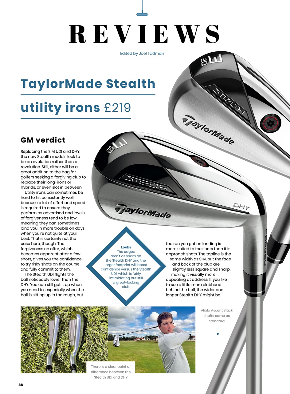 Golf Monthly Preview Pages