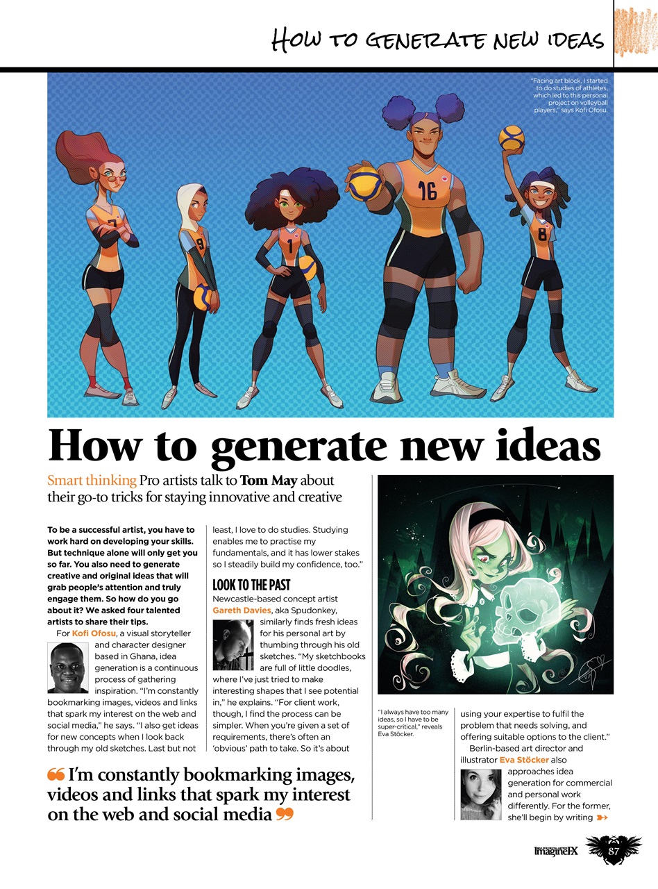 Creative Bookazine Preview Pages