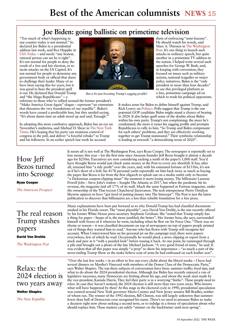 The Week Preview Pages