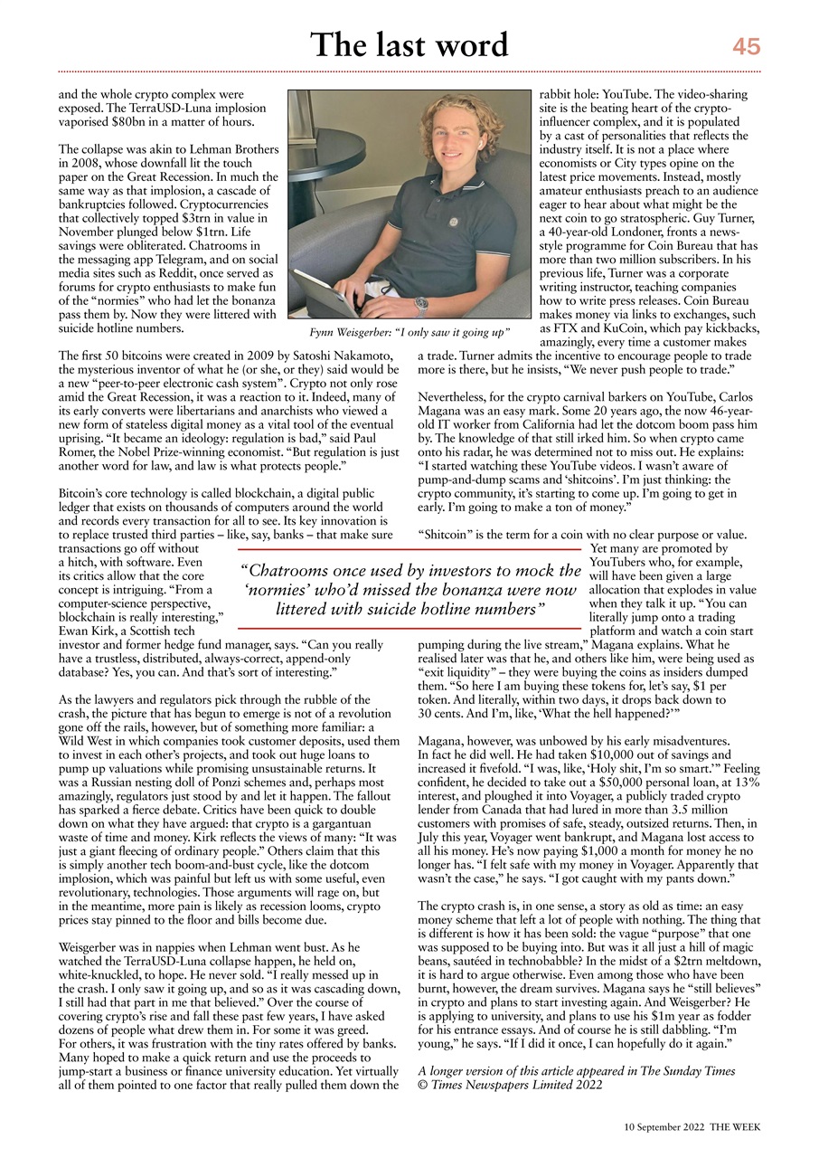 The Week Preview Pages