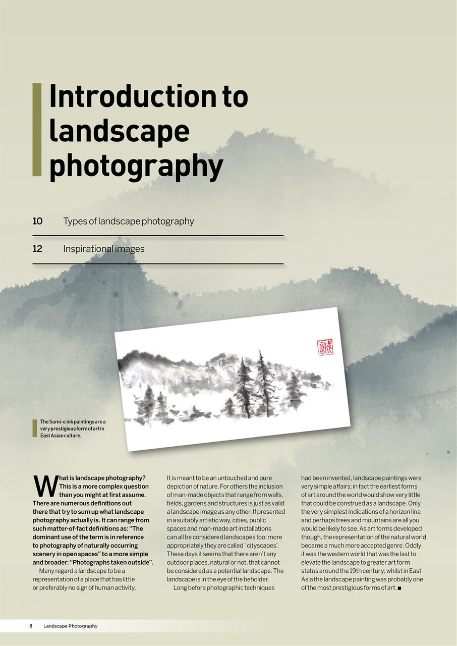 Landscape Photography The Complete Manual Preview Pages