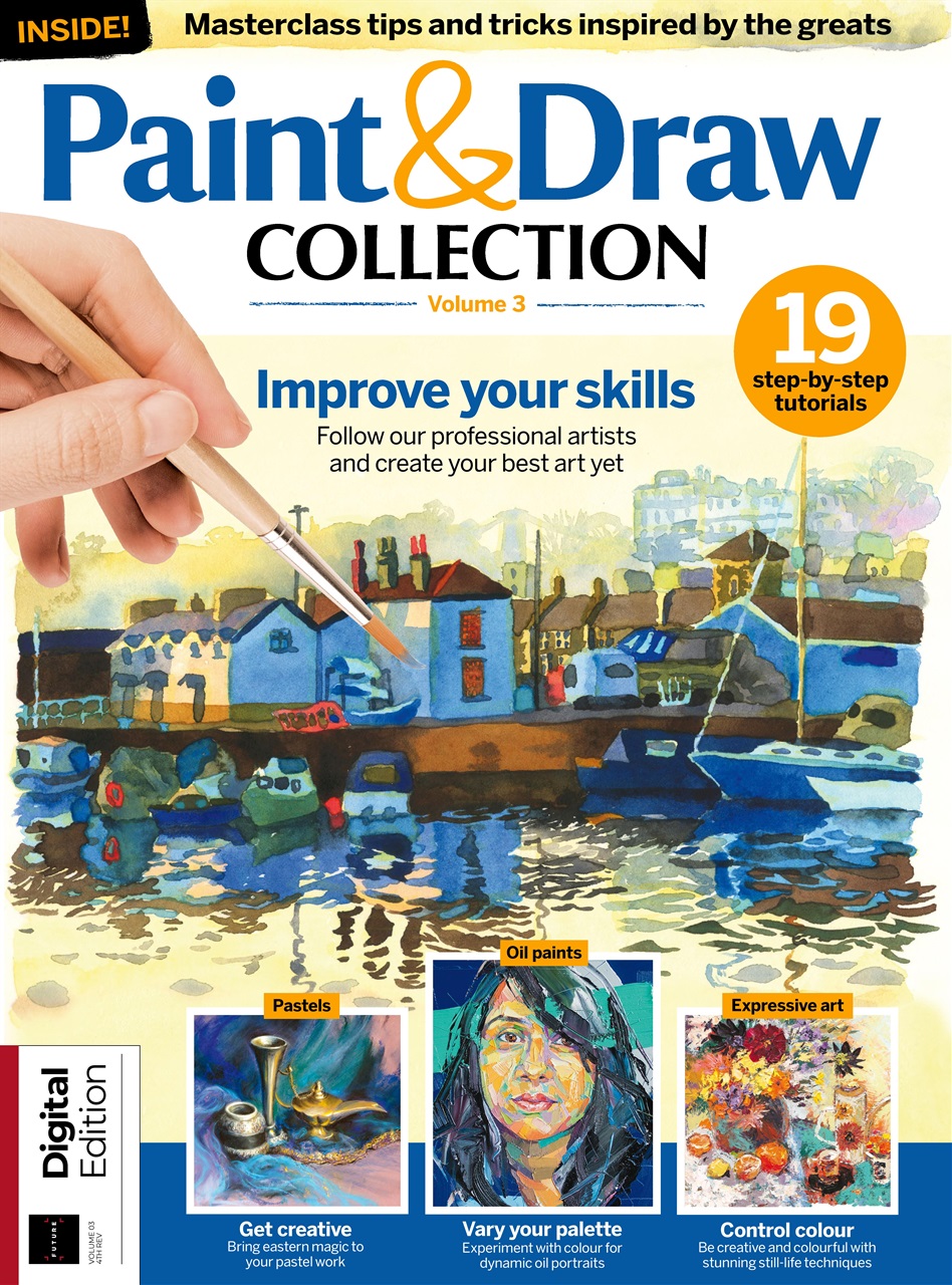 Revised Back Creative Bookazine - Paint & Draw Collection Volume 3 Fourth Revised ...