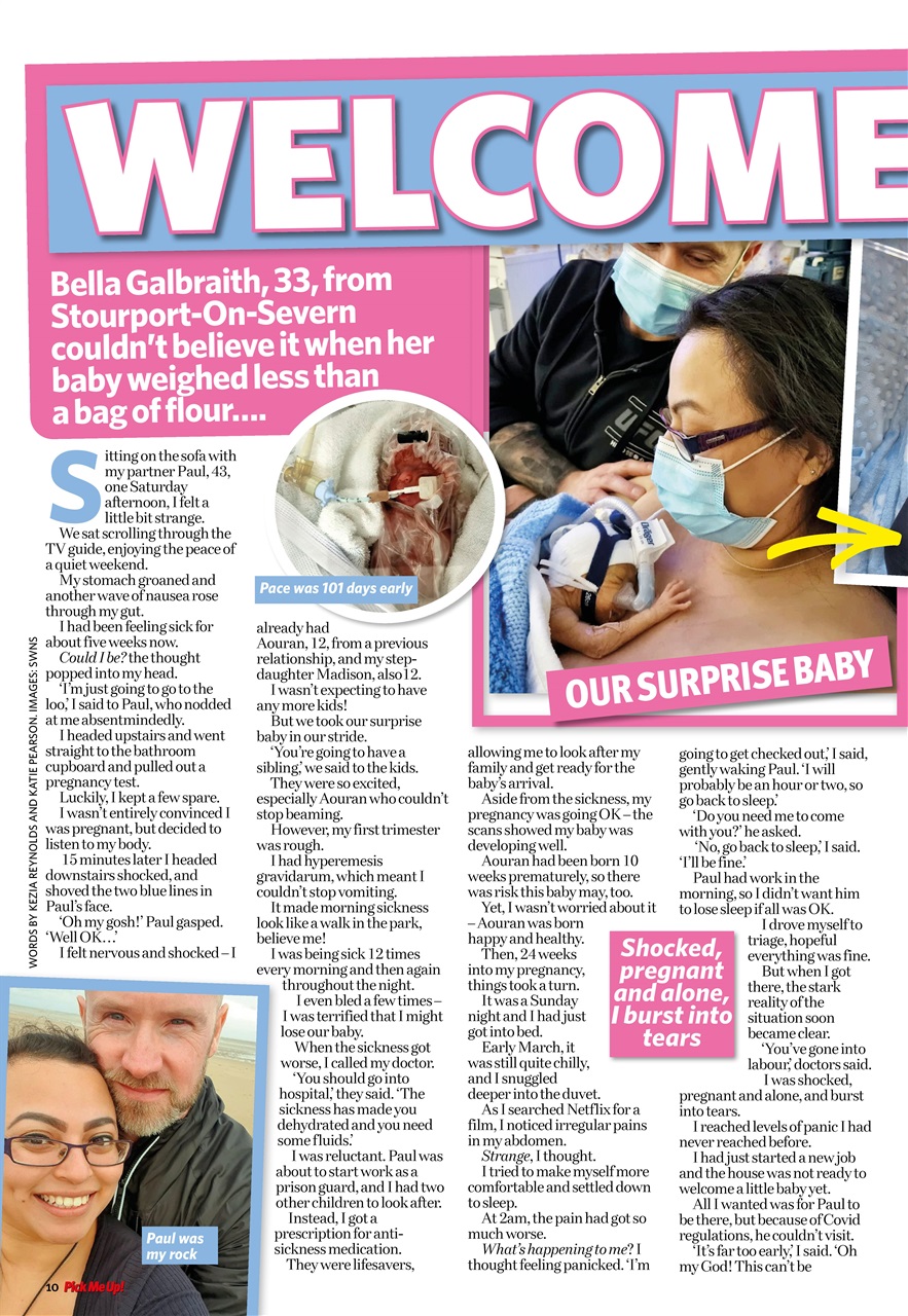 Pick Me Up Preview Pages