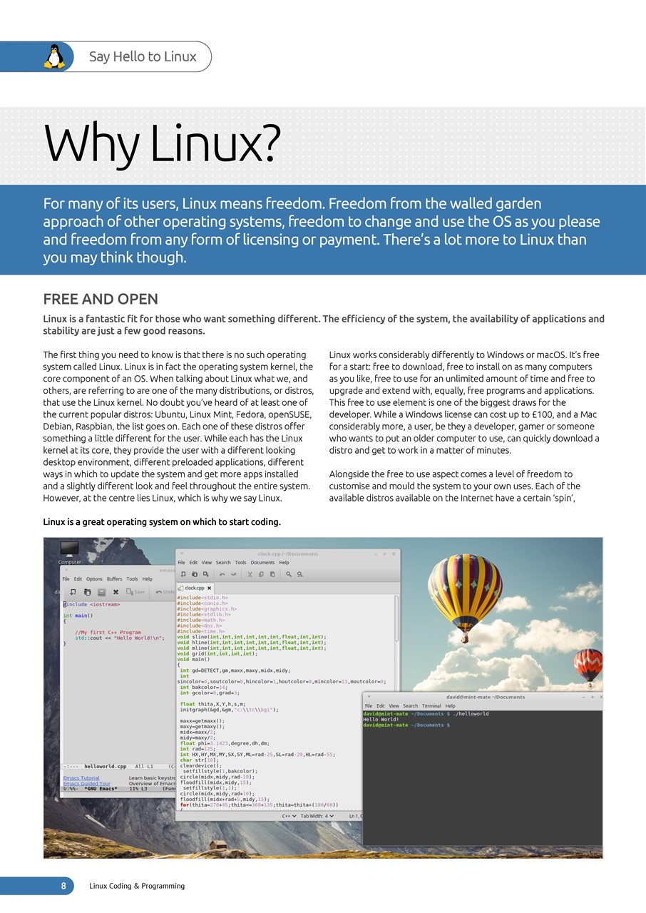 Linux Coding The Complete Manual Preview Pages