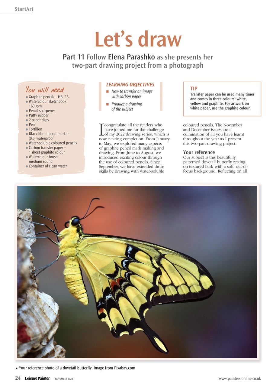 Leisure Painter & The Artist Preview Pages
