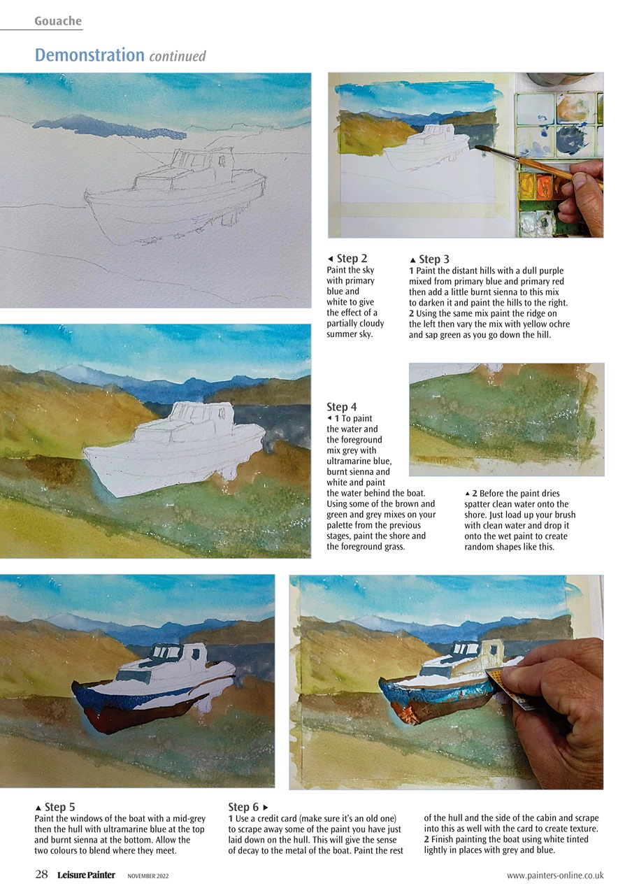 Leisure Painter & The Artist Preview Pages