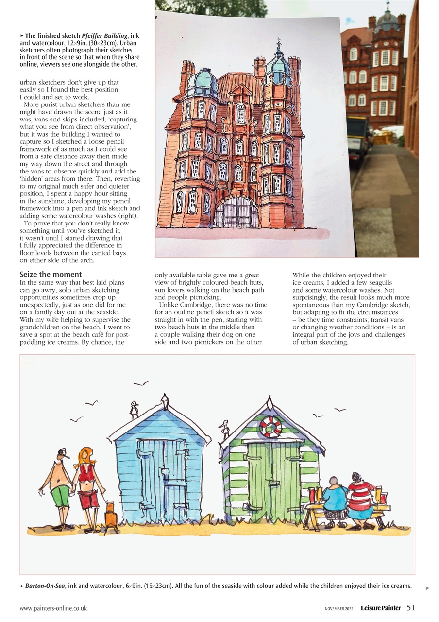 Leisure Painter & The Artist Preview Pages
