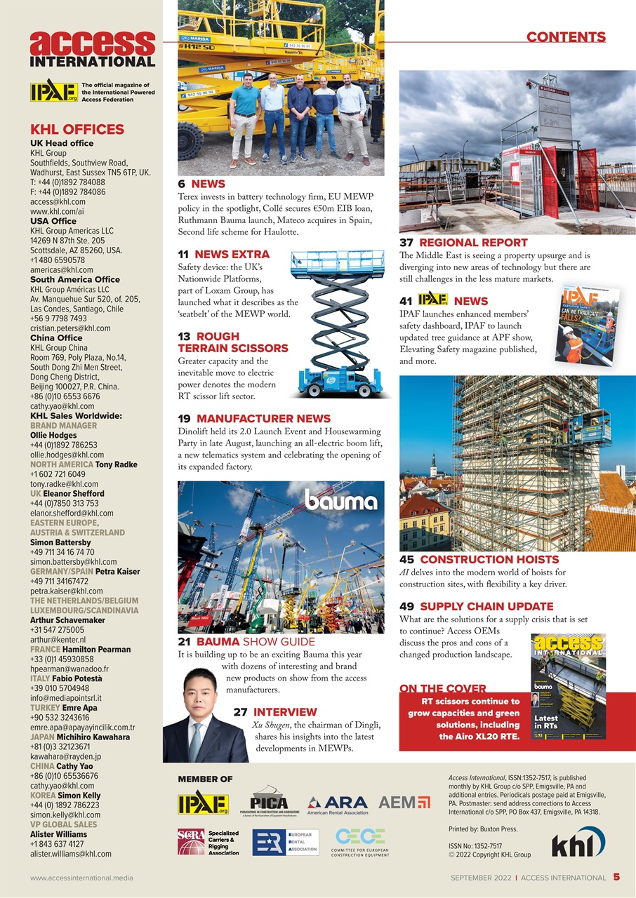 Access International Preview Pages