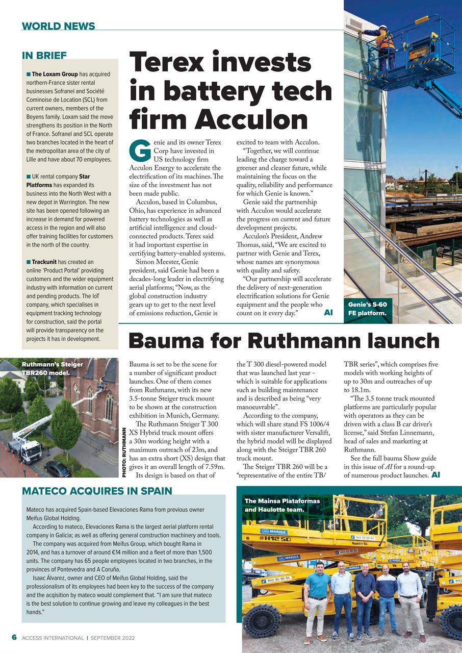 Access International Preview Pages