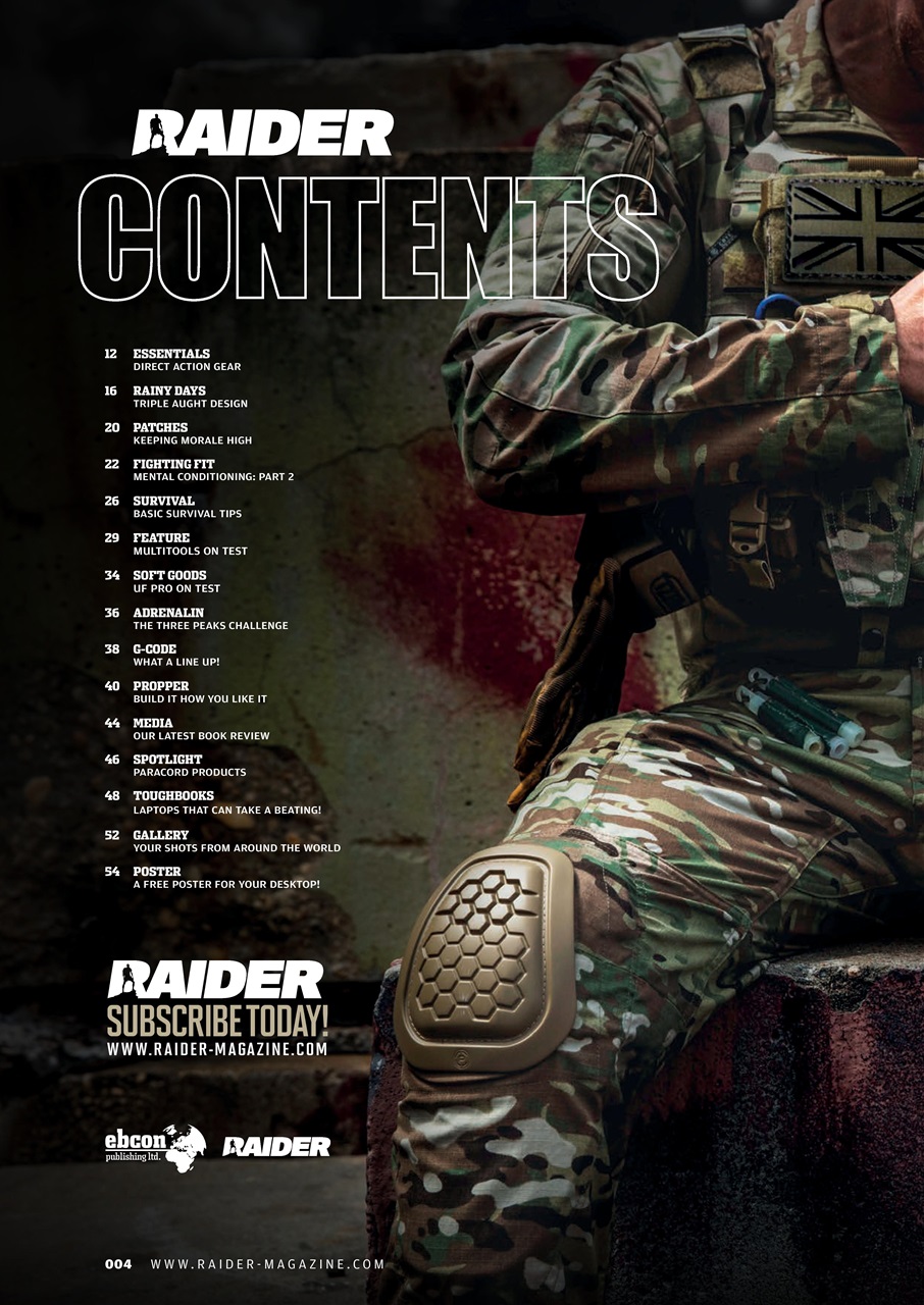 Raider Preview Pages