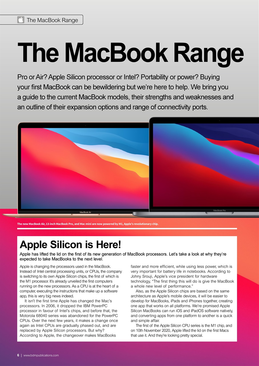 MacBook & macOS The Complete Manual Preview Pages