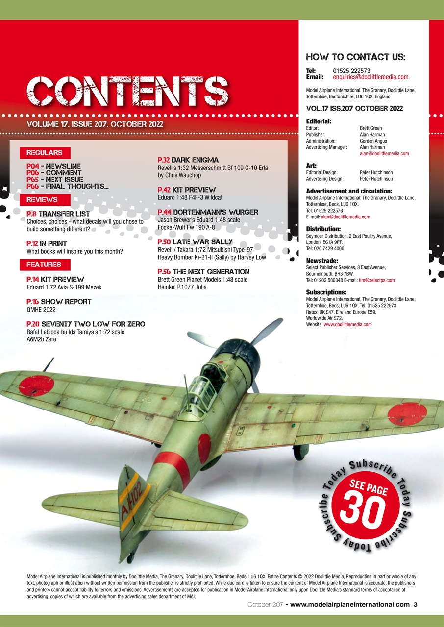 Model Airplane International Preview Pages