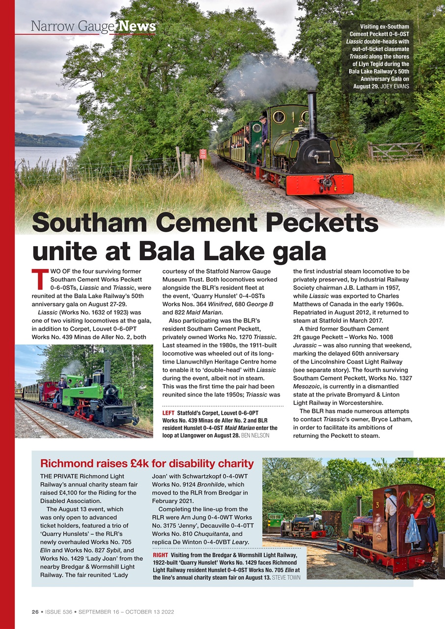 Steam Railway Preview Pages