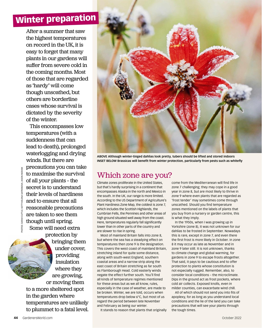 BBC Gardeners’ World Magazine Preview Pages
