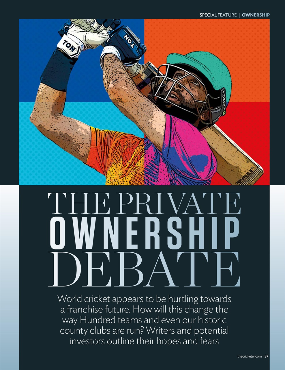 The Cricketer Magazine Preview Pages