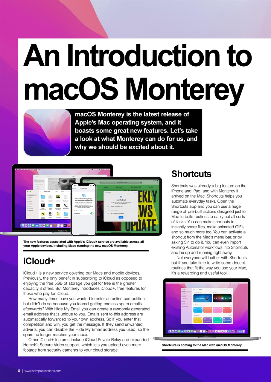 macOS Monterey The Complete Manual Preview Pages
