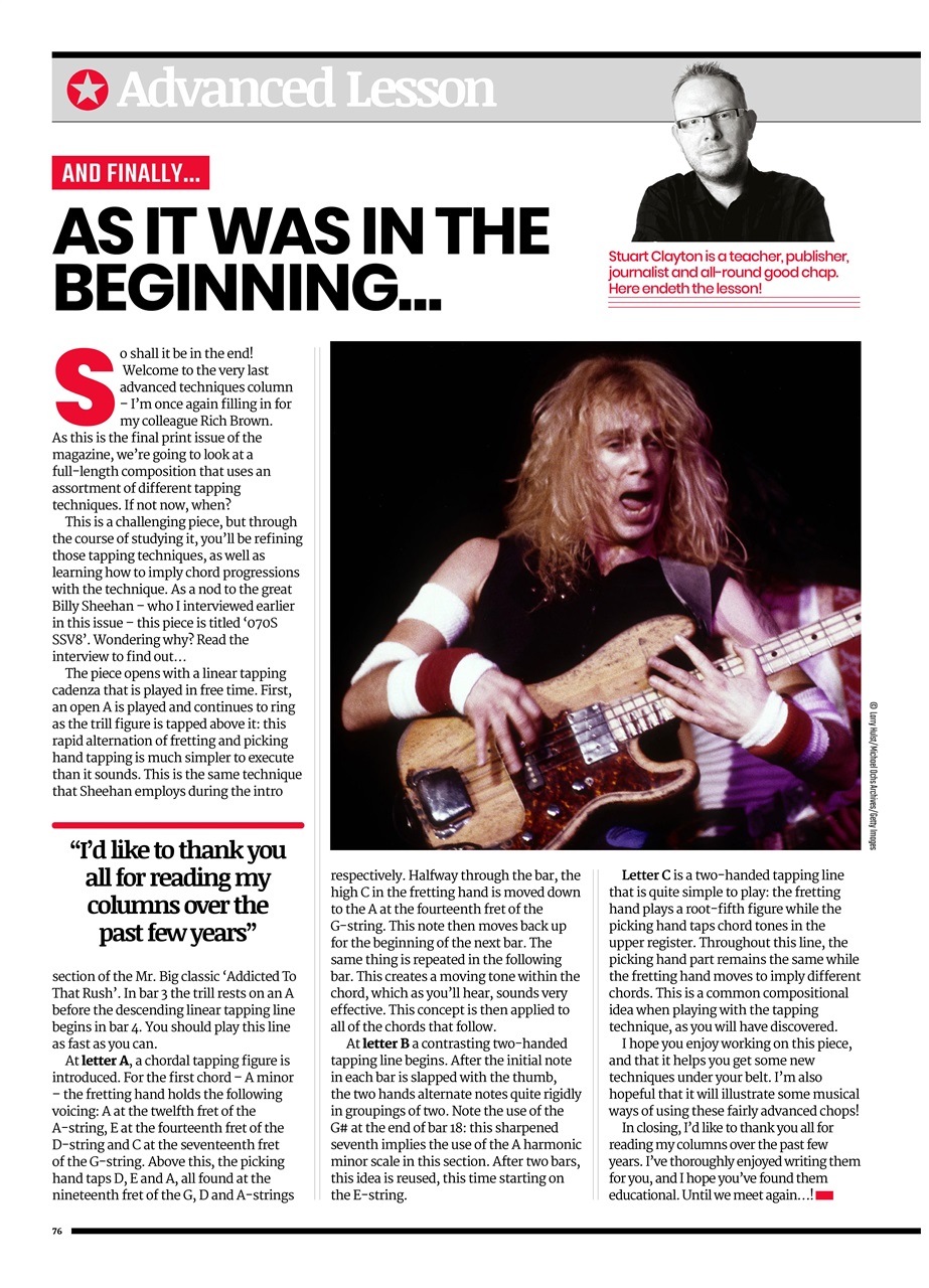 Bass Player UK Preview Pages