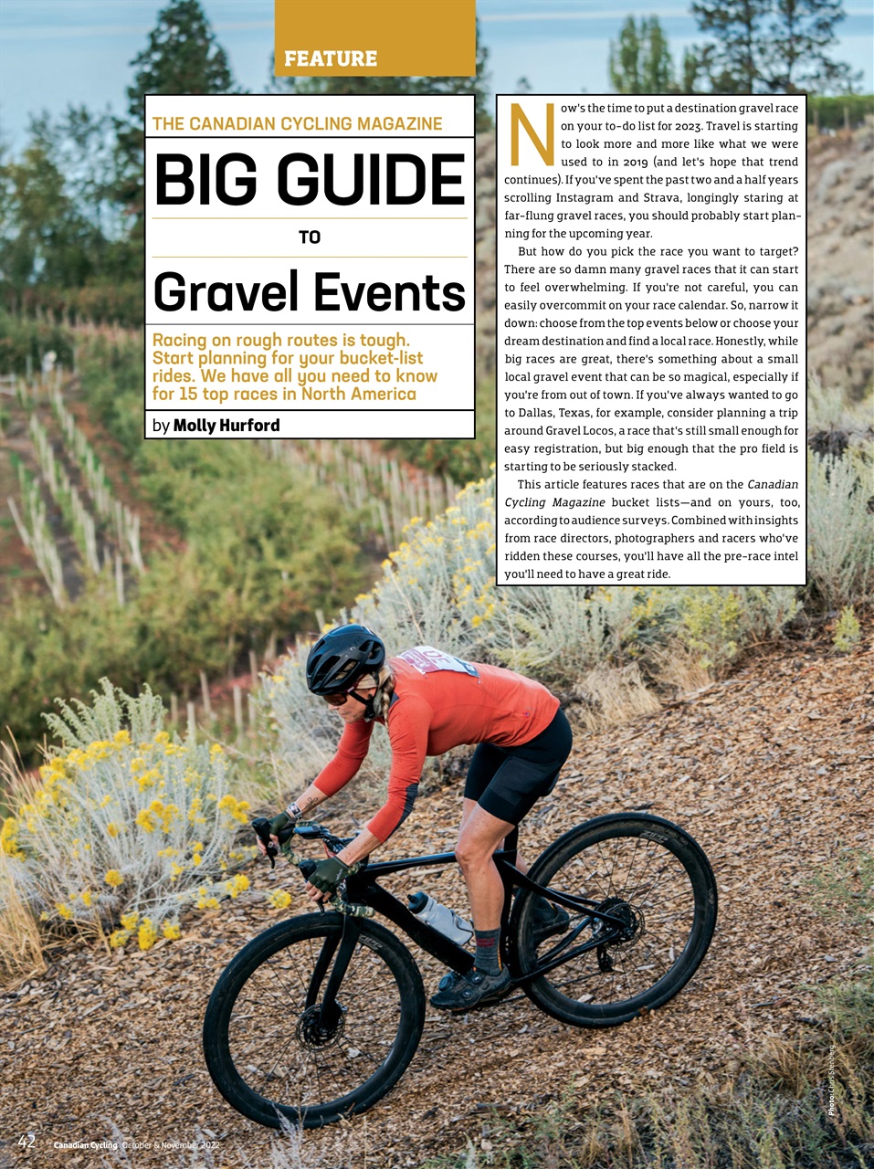 Canadian Cycling Magazine Preview Pages