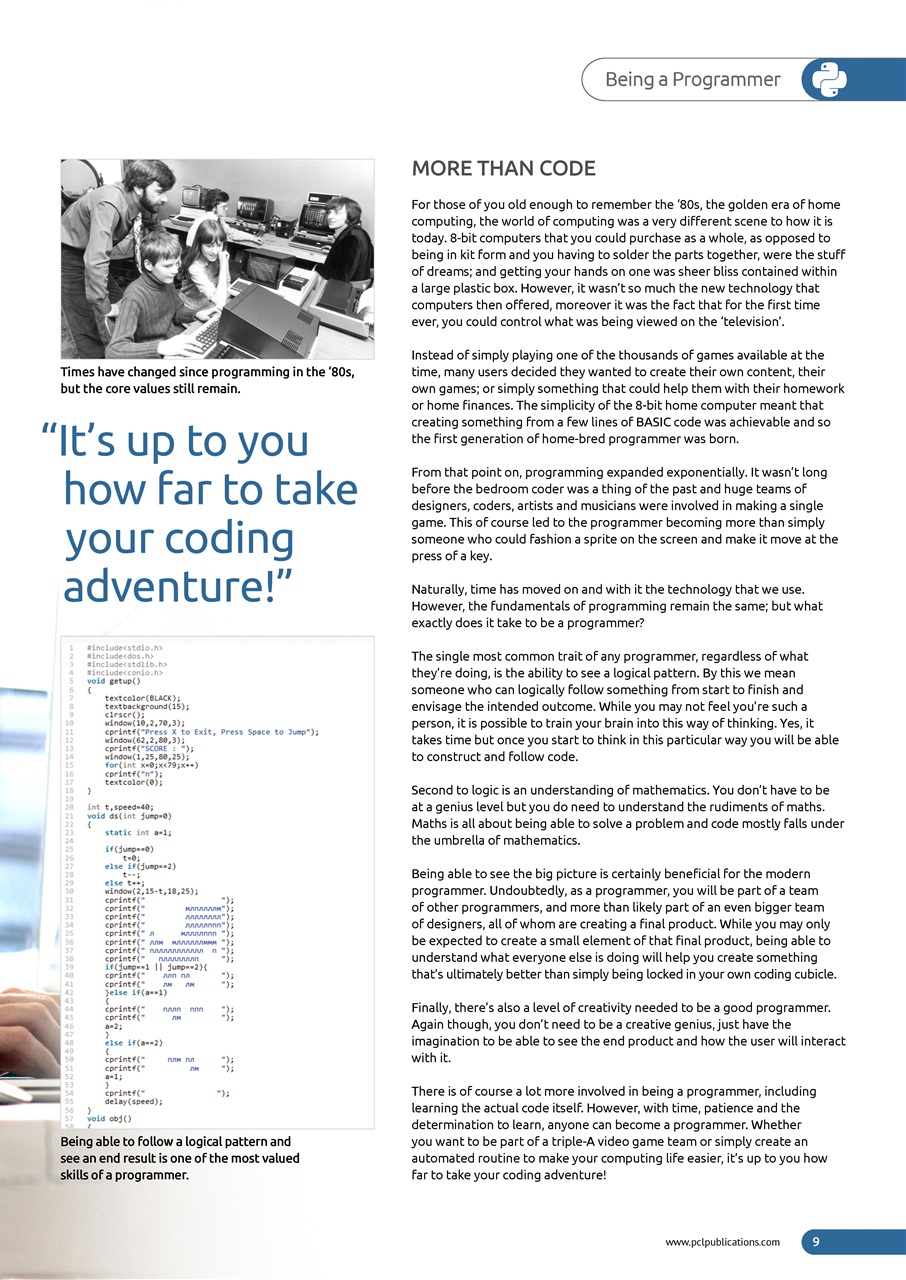 Python Coding The Complete Manual Preview Pages